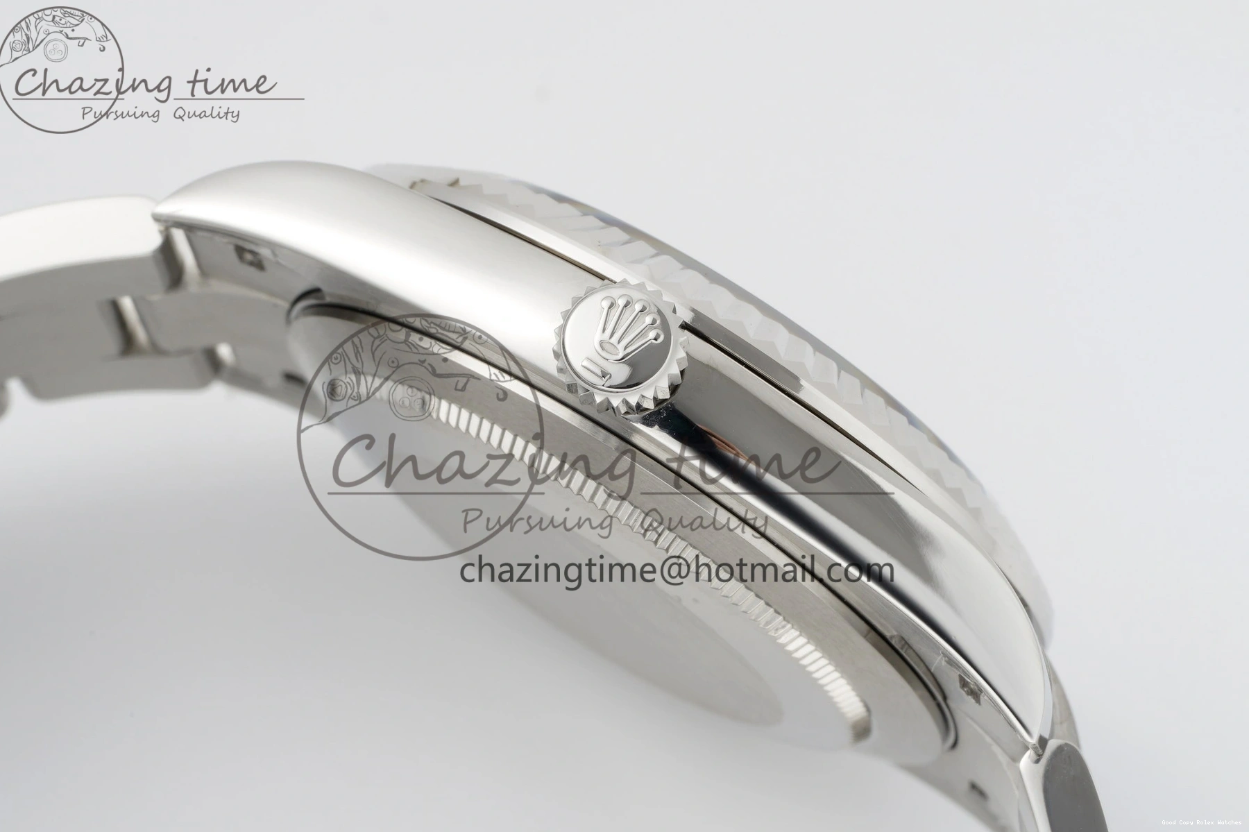 Good Copy Rolex Watches Green 41 V Oyster Steel VR3235 JDF Markers SS Dial Bracelet Sundust Arabic QuickDry DateJust 904L on 2238 0111